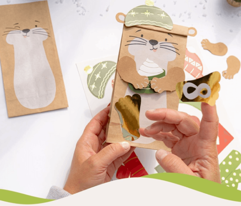 DIY kalenderposer Jule oter