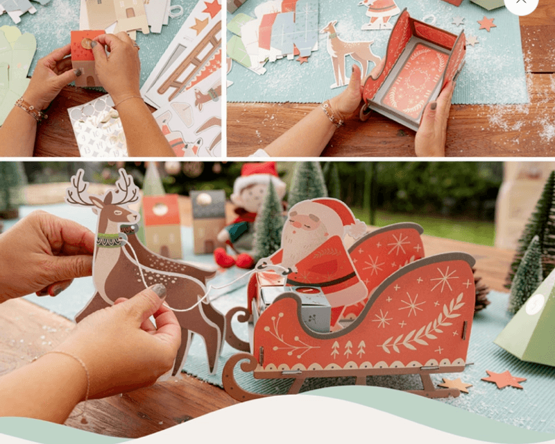 Julenissens slede adventskalender